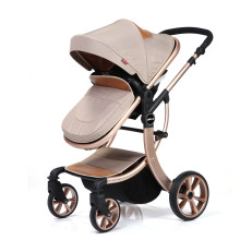 Manufacturer wholesale customized high landscape fashion style aluminium alloy foldable best baby stroller